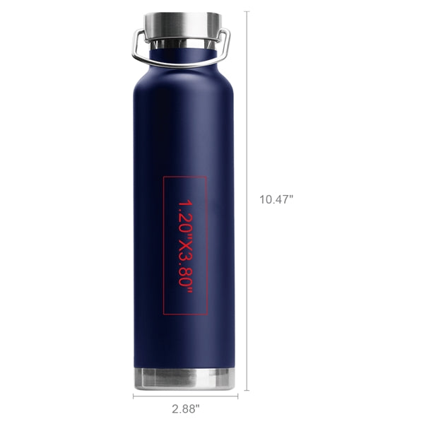 Owens 22oz Stainless Steel Water Bottle