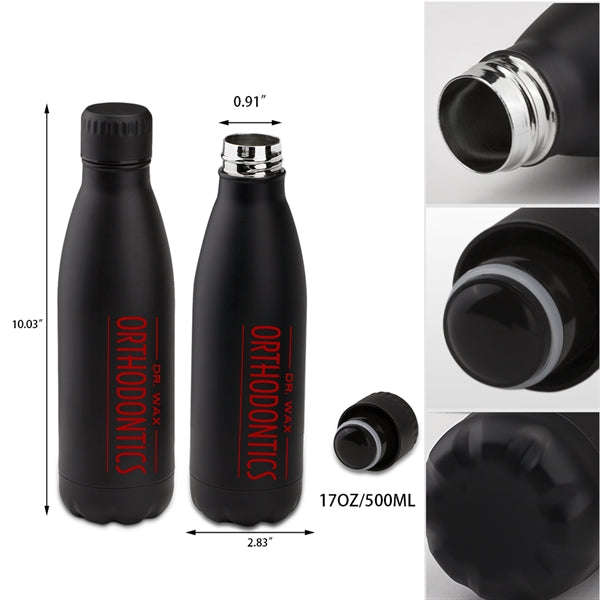 Mugu 17oz Stainless Steel Water Bottle