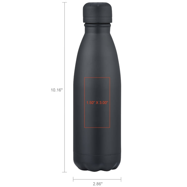 Mugu 17oz Stainless Steel Water Bottle