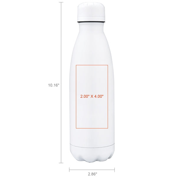 Mugu 17oz Stainless Steel Water Bottle
