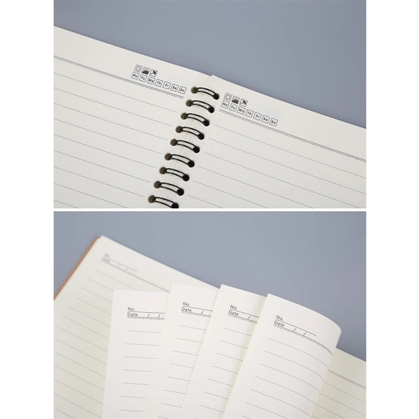 Lined Spiral Notebook