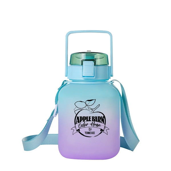 One Litre Portable Kids Sports Bottle with Strap and Handle