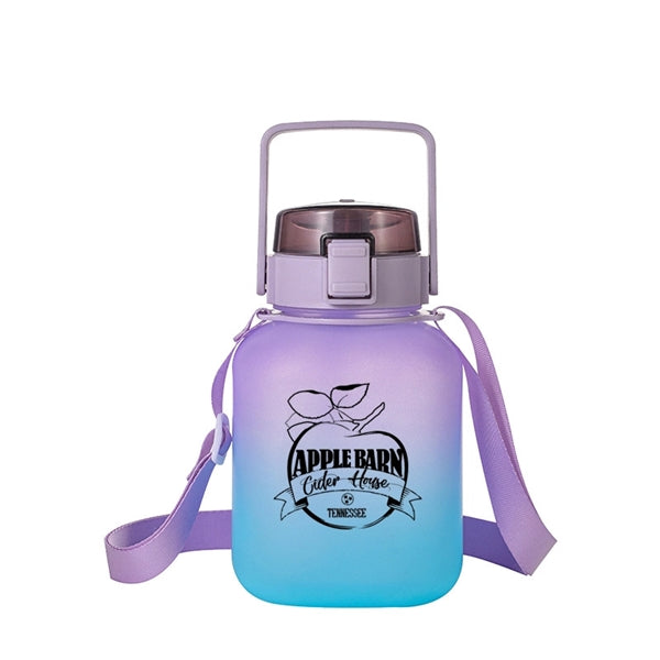 One Litre Portable Kids Sports Bottle with Strap and Handle