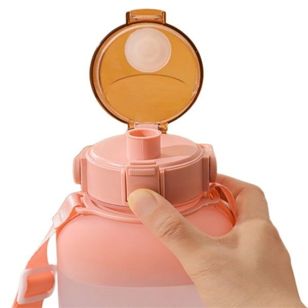 One Litre Portable Kids Sports Bottle with Strap and Handle