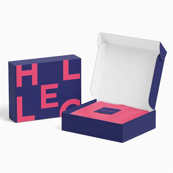 12"x 9"x 4" E-Flute Display Printed Mailer Box