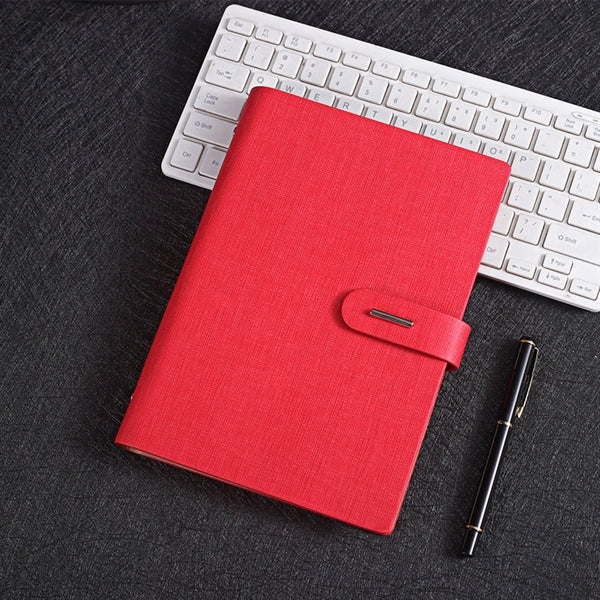 2026 Refillable Journal A5 Lined Spiral Notebook Card Slot