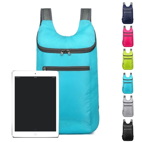 Travel Light Hiking Daypack Foldable Water Proof Backpack