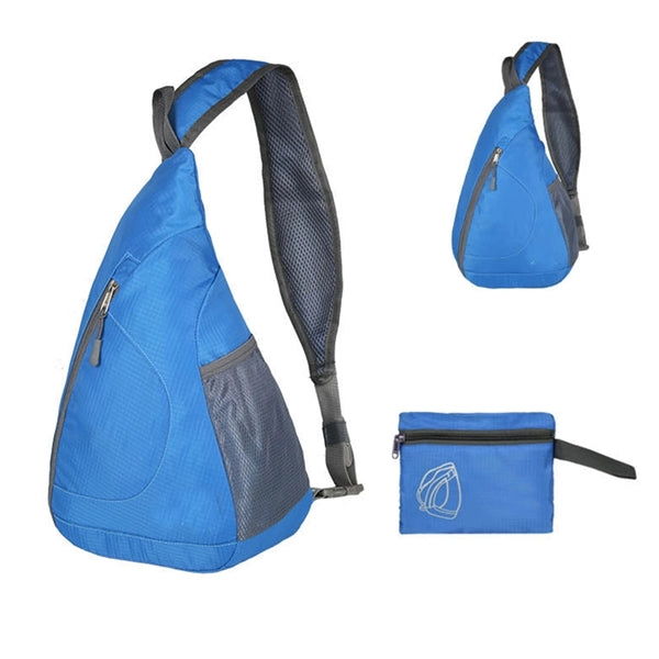 Foldable Sling Bags Shoulder Backpack Small Cross Body Pack