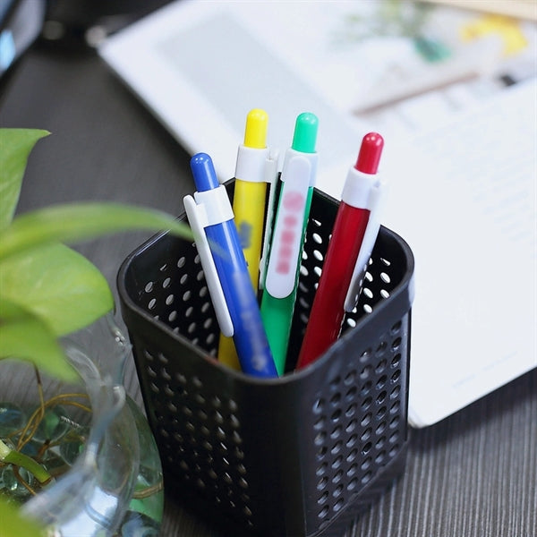 Retractable Office Work Ballpoint Click Rollerball Pens