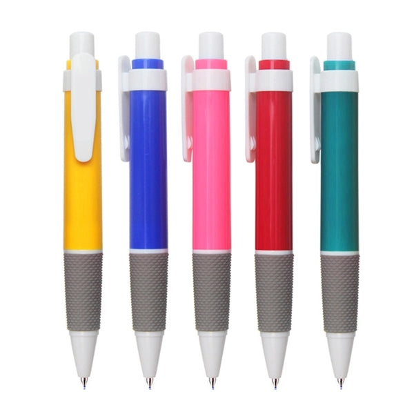 Work Ballpoint Click Rollerball Pens With Non-Slip Grip