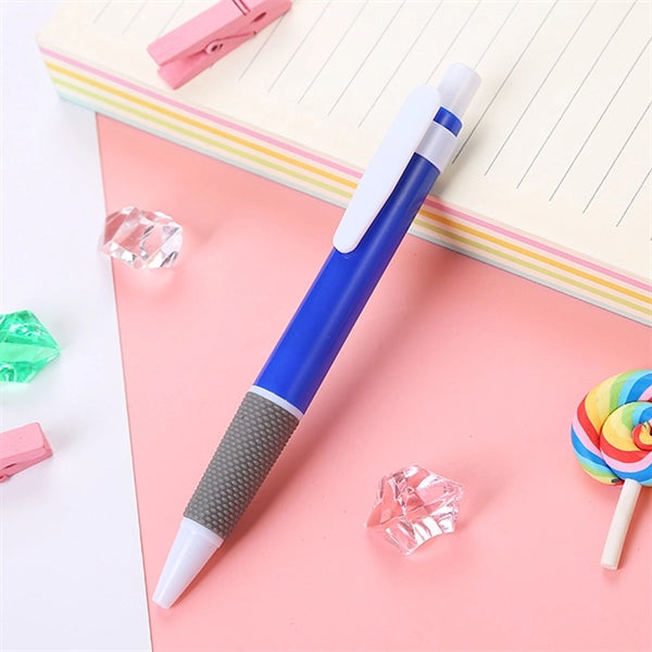 Work Ballpoint Click Rollerball Pens With Non-Slip Grip