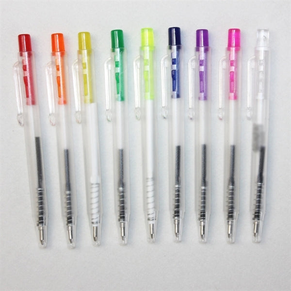 Short Retractable Work Ballpoint Click Rollerball Pens