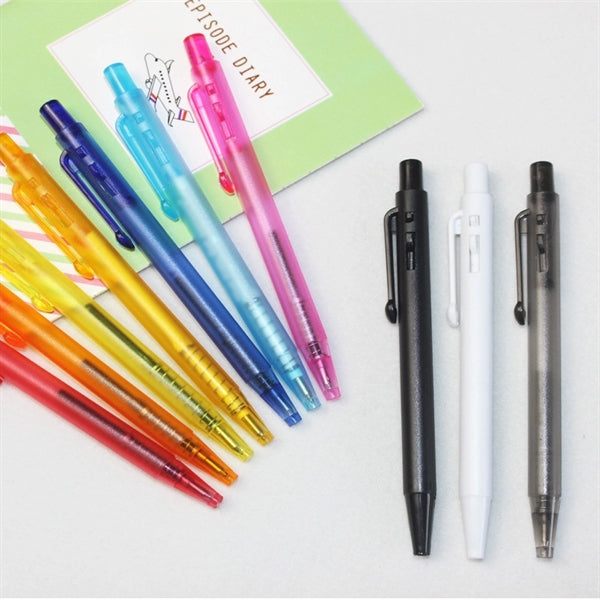 Short Retractable Work Ballpoint Click Rollerball Pens