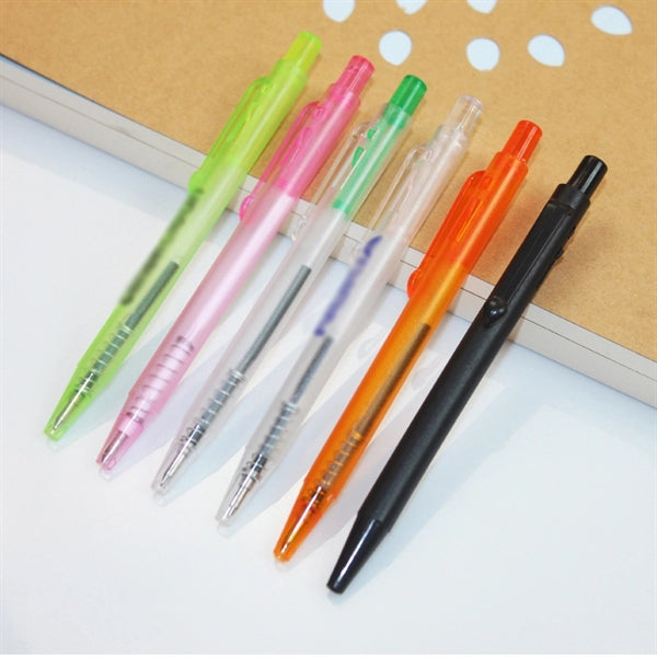 Short Retractable Work Ballpoint Click Rollerball Pens