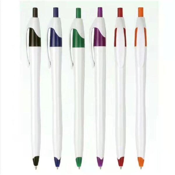 Ballpoint Pen W/ White Barrel