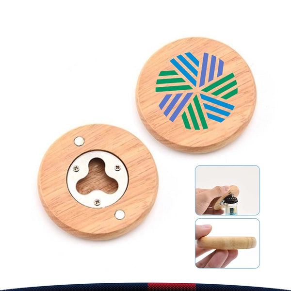Round Wooden Opener