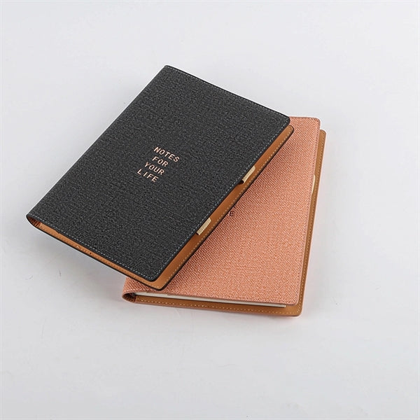 A5 Lined Journal Hardcover Ruled Notebooks with Pen Holder
