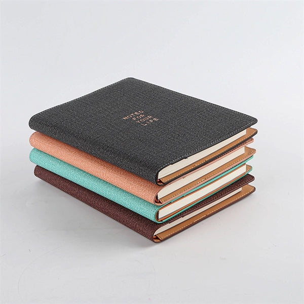 A5 Lined Journal Hardcover Ruled Notebooks with Pen Holder