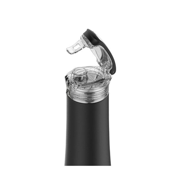 Double Wall Snap Lid Stainless Steel Water Bottle, 23 oz.