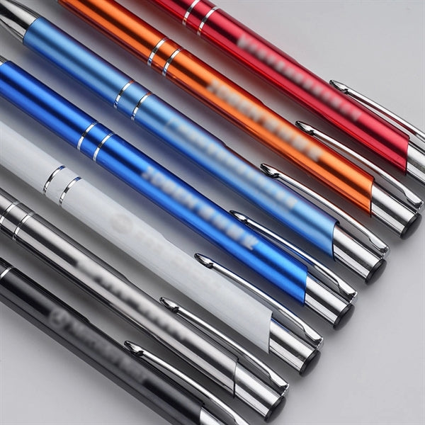 Click Metal Rollerball Retractable Office Ballpoint Pens