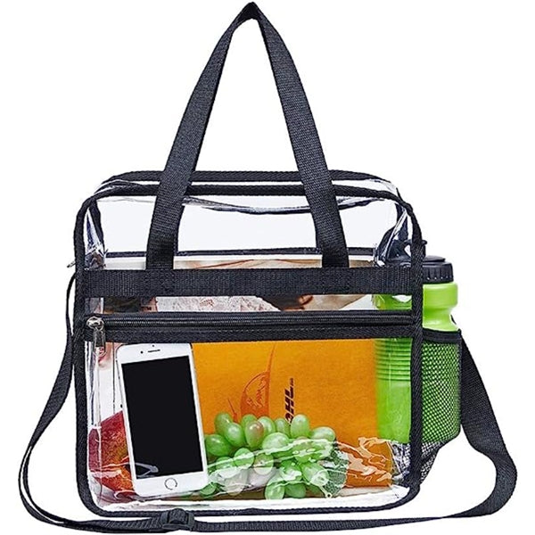 Large PVC Clear Waterproof Travel Shopping Storage Tote Bag