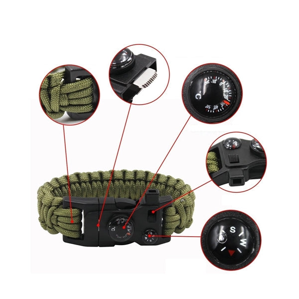 Outdoor Survival Bracelet