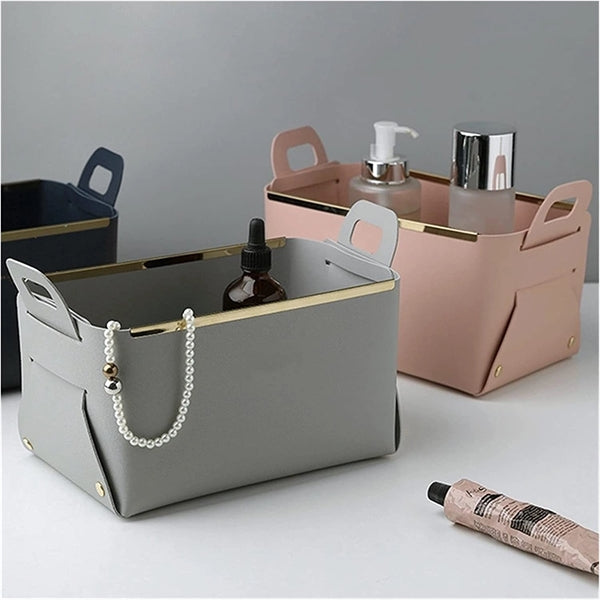 Leather Storage Box