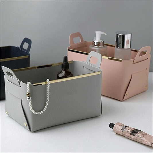Leather Storage Box