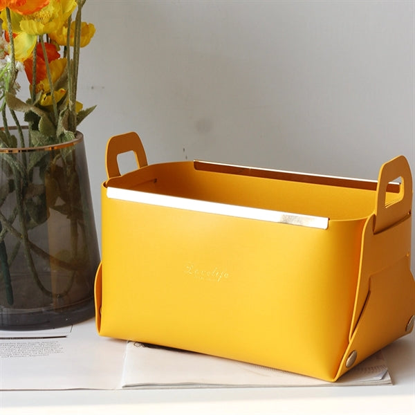 Leather Storage Box