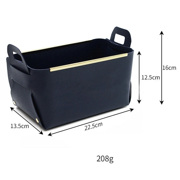 Leather Storage Box