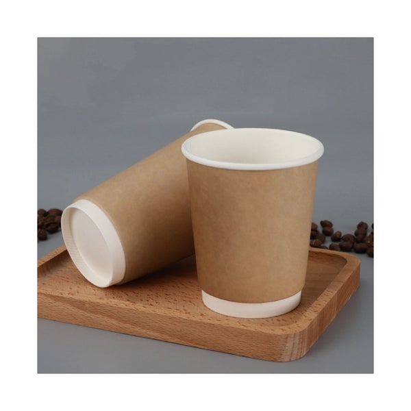 Kraft Paper Hot Coffee Cups