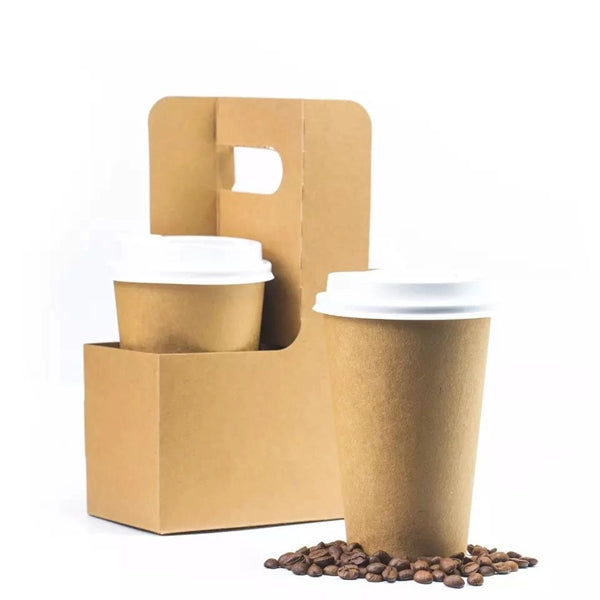 Kraft Paper Hot Coffee Cups
