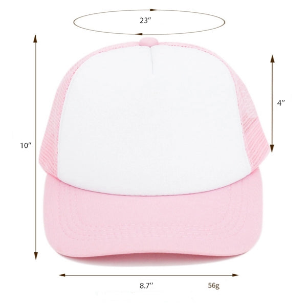Cotton Hat children Adjustable Baseball Net Cap