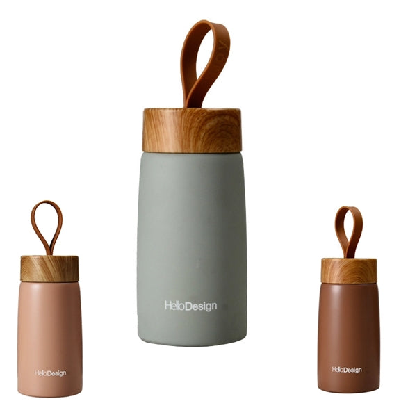 9oz Stainless Steel Vacuum Insulated Flask Water Bottle