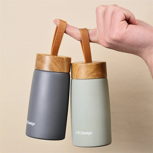 9oz Stainless Steel Vacuum Insulated Flask Water Bottle