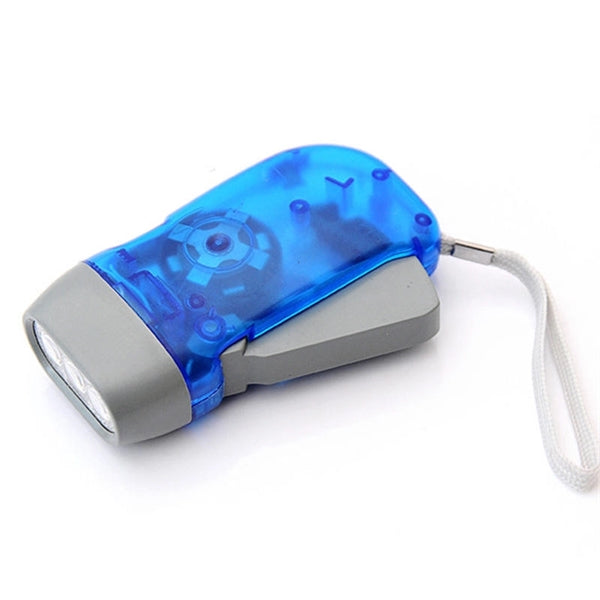 Hand Squeeze Flashlight w/ Wrist Band