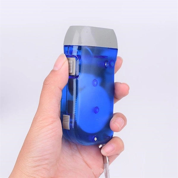 Hand Squeeze Flashlight w/ Wrist Band