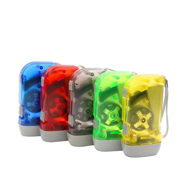Hand Squeeze Flashlight w/ Wrist Band