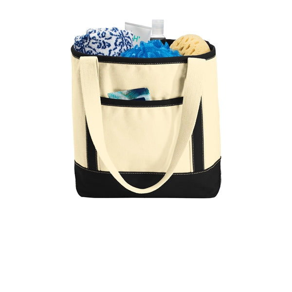 Port Authority Medium Cotton Canvas Tote.