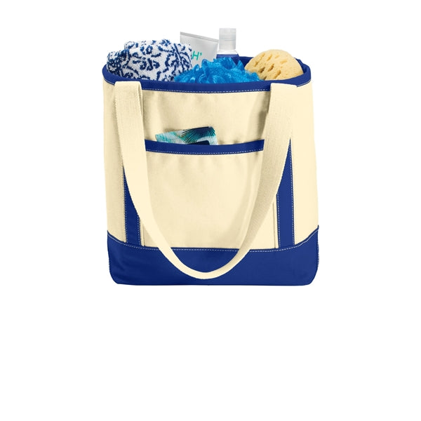 Port Authority Medium Cotton Canvas Tote.