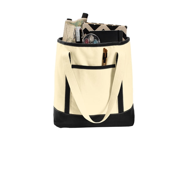 Port Authority Large Cotton Canvas Tote.