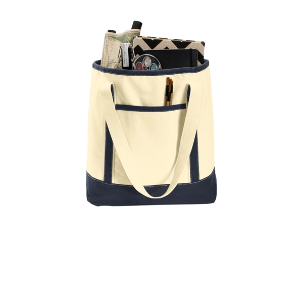 Port Authority Large Cotton Canvas Tote.