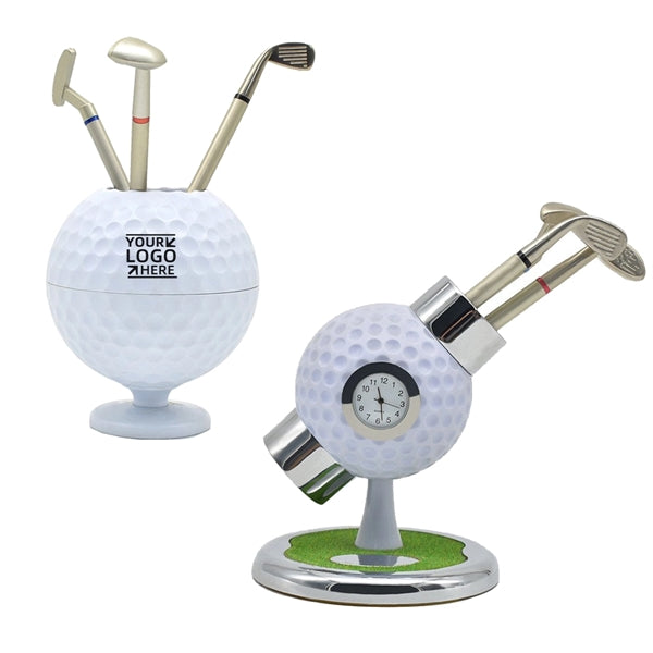 Golf and Ball Model Pen Holder
