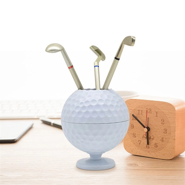 Golf and Ball Model Pen Holder