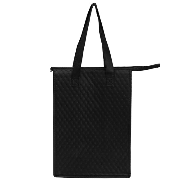 Eco Friendly Zipper Non Woven Lunch Cooler Tote Bag