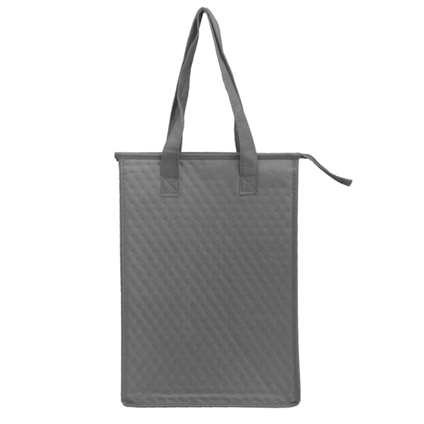 Eco Friendly Zipper Non Woven Lunch Cooler Tote Bag