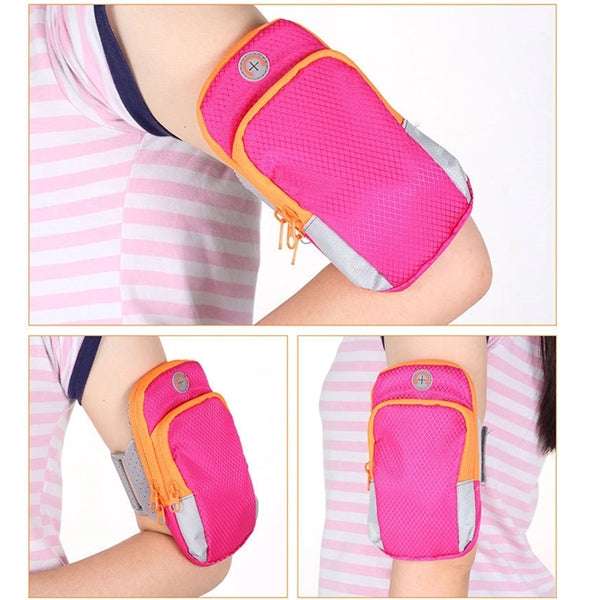 Lightweight Phone Holder Pouch Convenience Non-slip Arm Bag