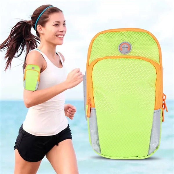 Lightweight Phone Holder Pouch Convenience Non-slip Arm Bag