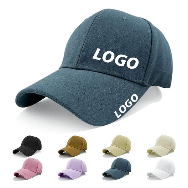 Baseball Cap Adjustable Size Plain for Men Women