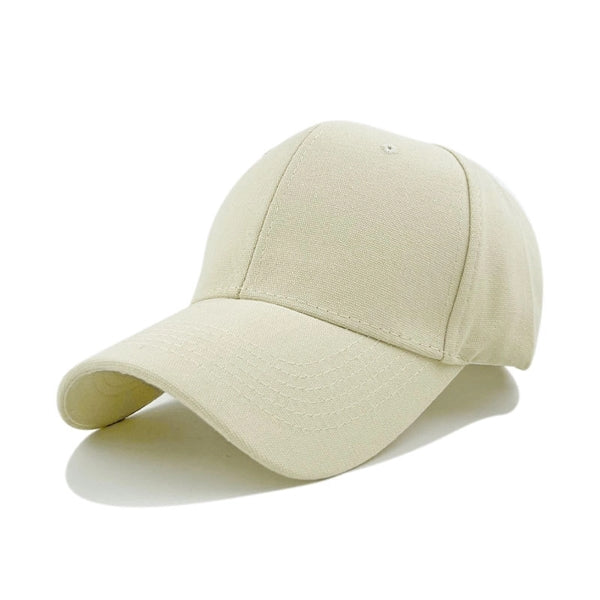 Baseball Cap Adjustable Size Plain for Men Women